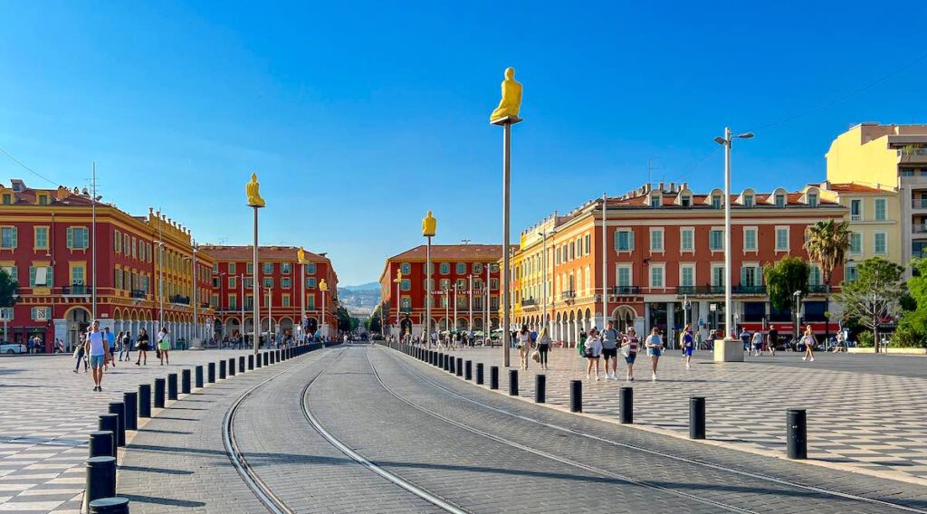 Place Massena in Nice