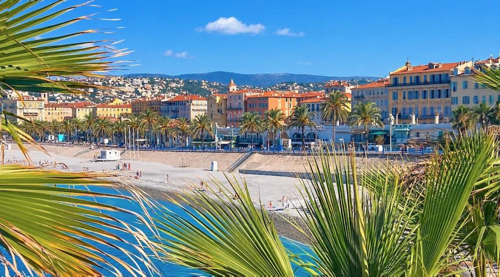 Old Town of Vieux Nice and the Promenade des Anglais