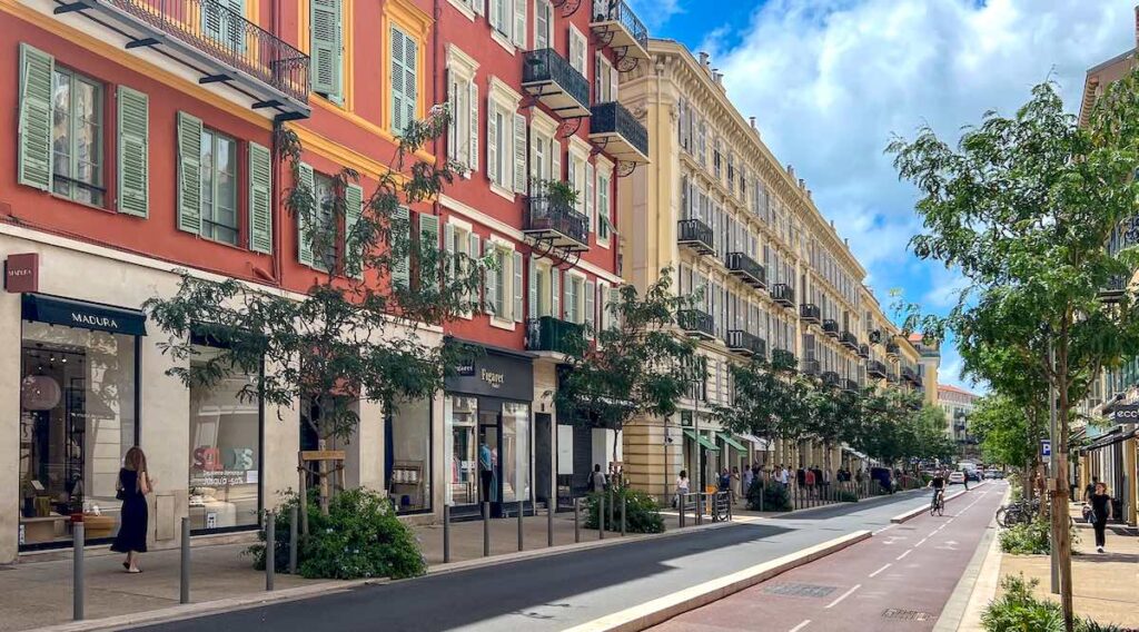 Carre d'Or is one of the best spots to go shopping in Nice France