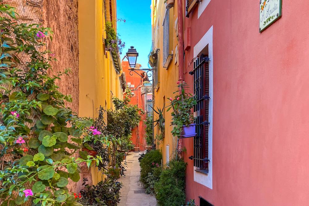 Coloful Old Town Menton