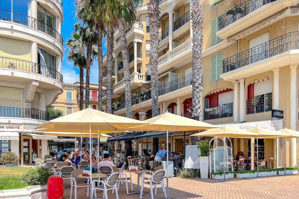 City Center is one of the most central areas of Menton