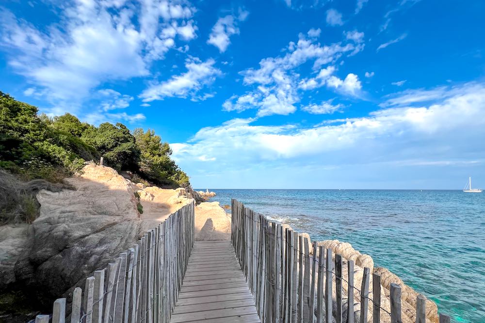 French Riviera coastal path