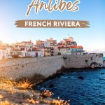 Ramparts of Antibes as seen from the coastal path