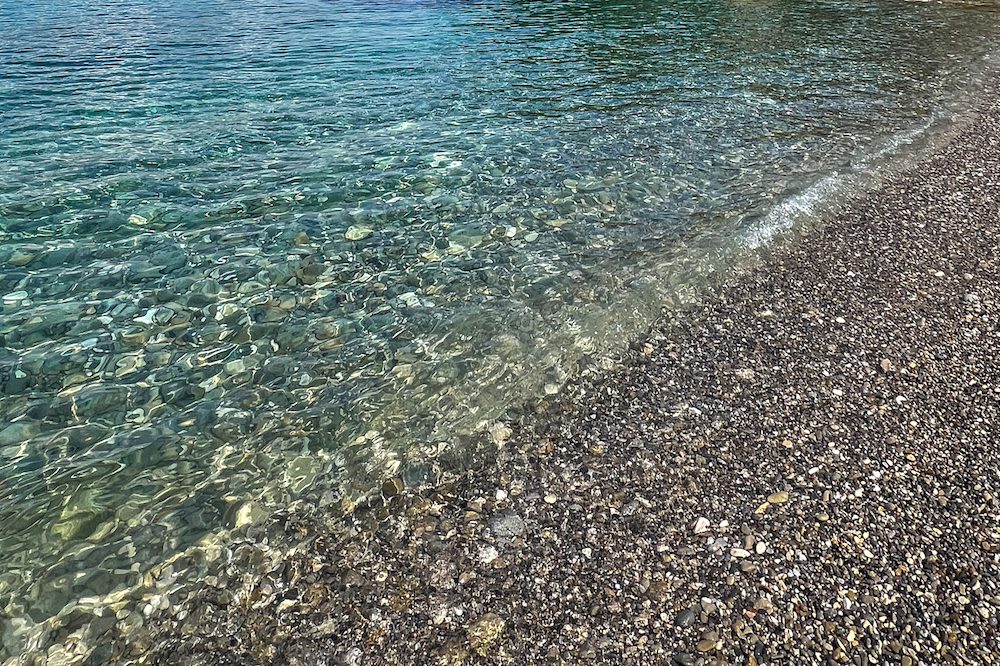Saint-Jean-Cap-Ferrat's beaches are mostly covered in gravel