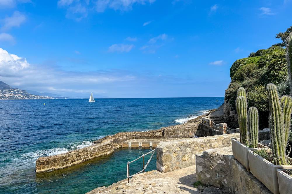 Pointe Saint-Hospice section of the Cap Ferrat coastal path