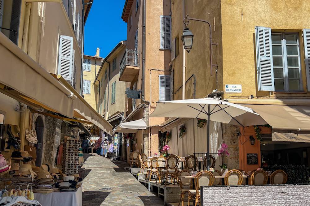 Rue Meynadier in Cannes France