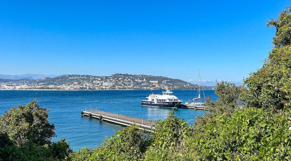 Ferry from Cannes to Sainte-Marguerite Island